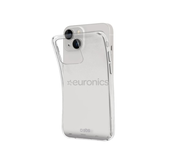 SBS Skinny cover, iPhone 15 Plus, прозрачный - Чехол для смартфона