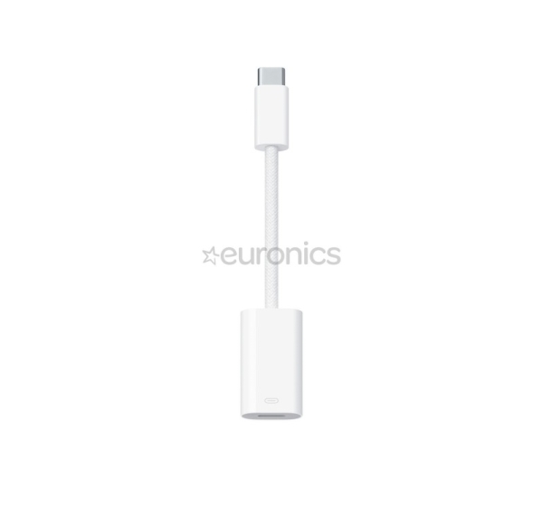 Apple USB-C - Lightning, белый - Адаптер