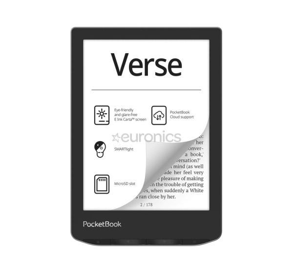 PocketBook Verse, 6", 8 ГБ, серый - Электронная книга