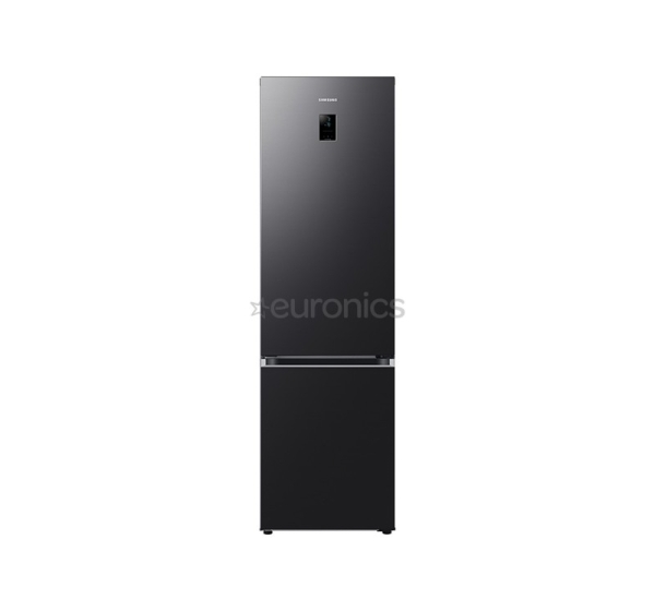 Samsung, NoFrost, 390 L, augstums 203 cm, matēta melna - Ledusskapis