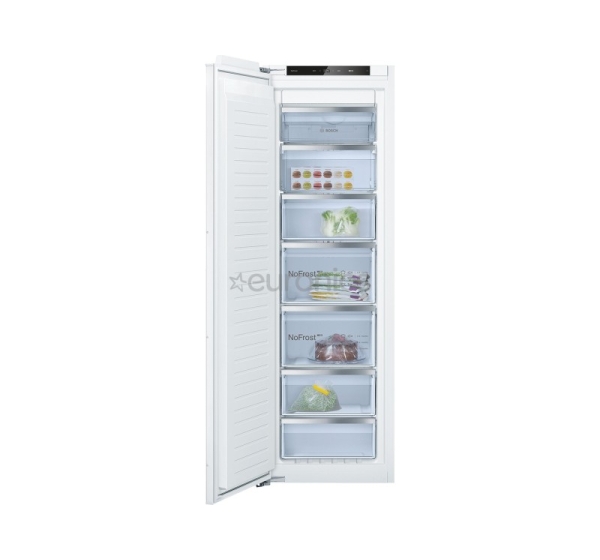 Bosch Series 4, No Frost, 212 L, height 178 cm - Built-in refrigerator