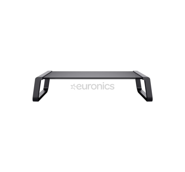 Trust Monta, tempered glass, black - Monitor stand