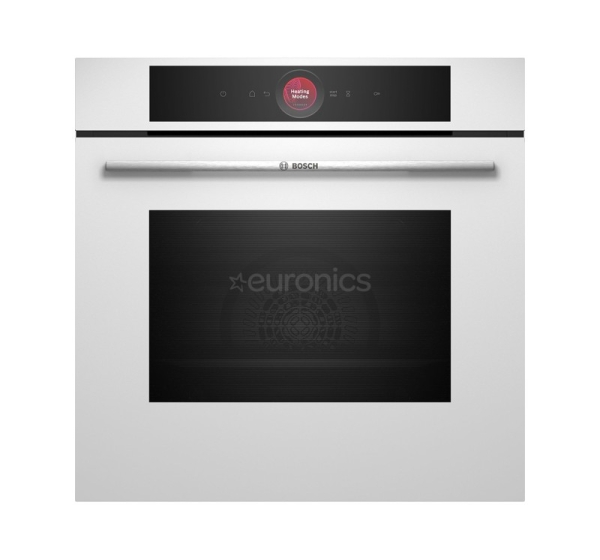 Bosch, Series 8, пиролитическая очистка, 71 л, белый - Интегрируемый духовой шкаф