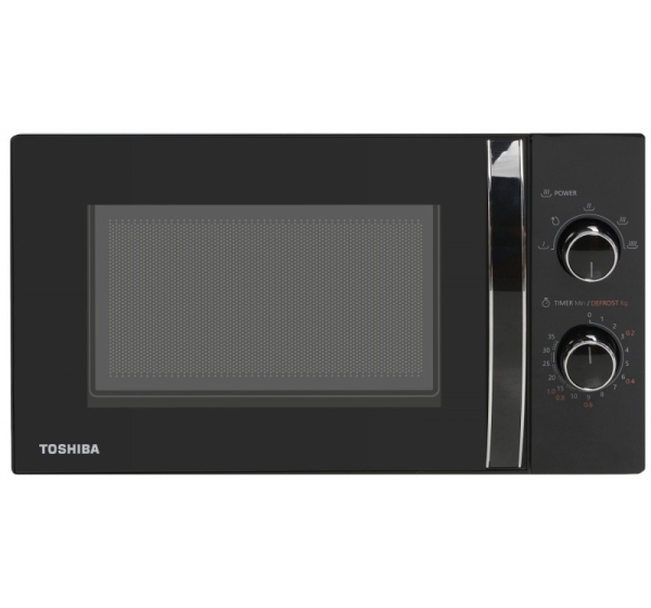 Toshiba MW MM20PBK microwave oven, 20 L, with mechanical control, 800 W power