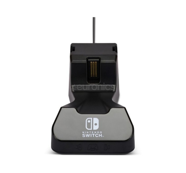PowerA Nintendo Switch Controller Charging Base, black - Controller charger