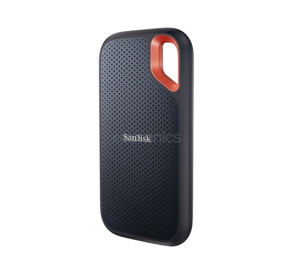 SanDisk Extreme Portable V2, 4 TB, pelēka/oranža - Ārējais SSD cietais disks