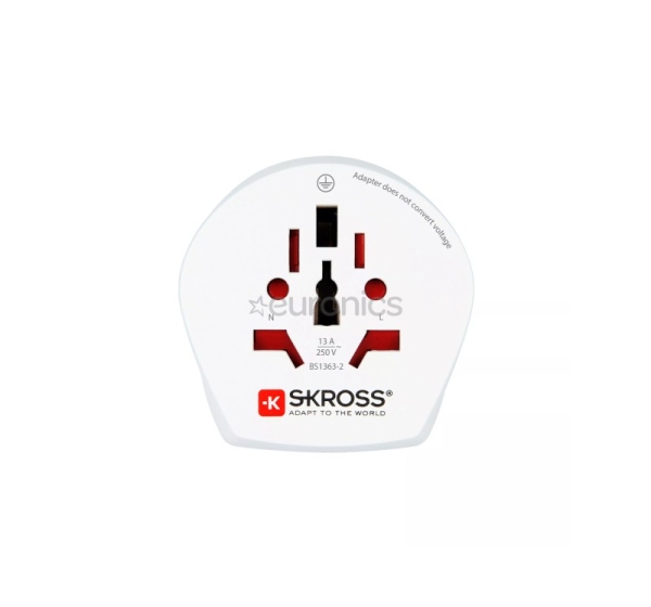 Skross Combo World to Australia / China, white - Travel adapter