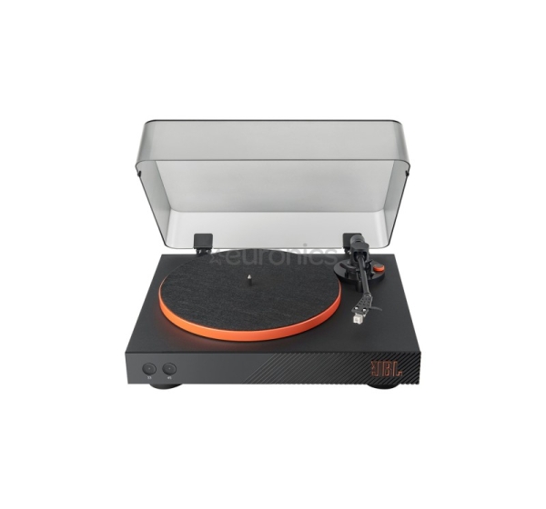 JBL Spinner BT, черный/оранжевый - Виниловый проигрыватель