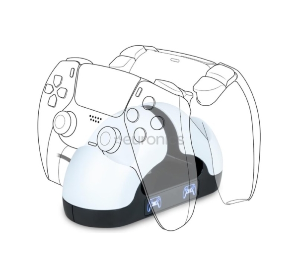 BigBen Nacon Dual Charging Station, PlayStation 5, white - Controller charging station
