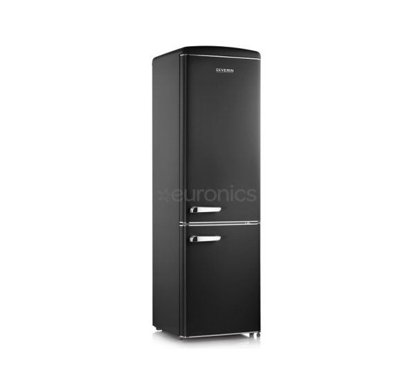 Severin, Retro, 244 L, height 181 cm, black - Refrigerator