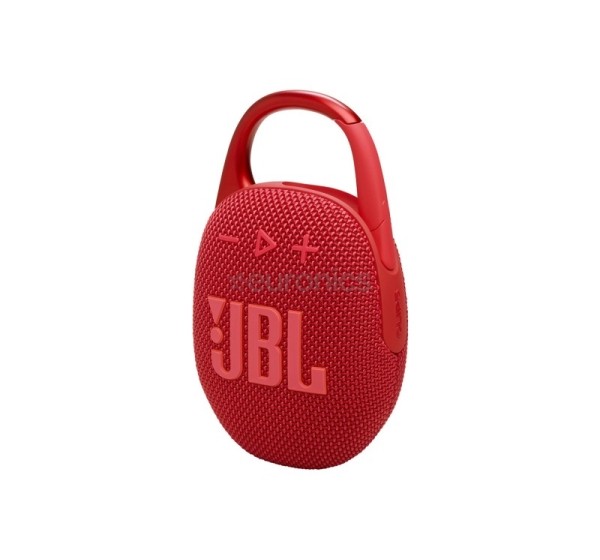 JBL Clip 5, red - Portable Wireless Speaker