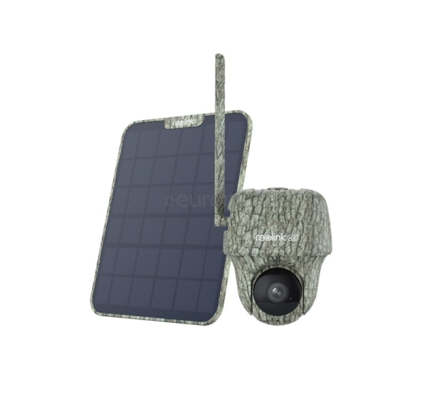 Reolink Go Series G450 + Solar Panel 2, 8 МП, 4G LTE, питание от аккумулятора, ночной режим - Трековая камера с солнечной панелью