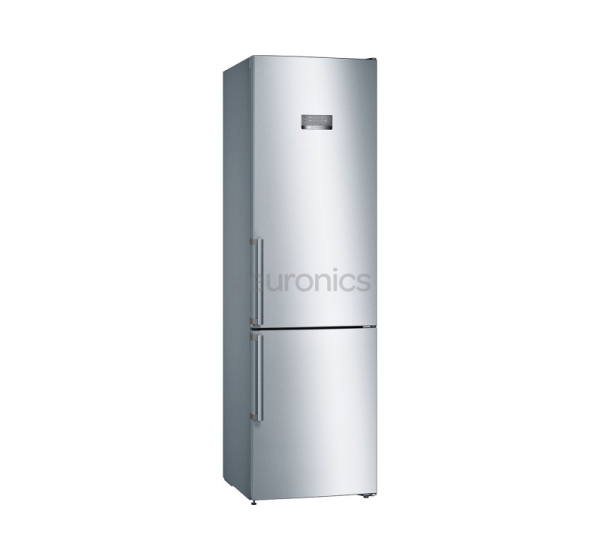 Bosch, Series 4, NoFrost, 279 L, height 203 cm, stainless steel - Refrigerator