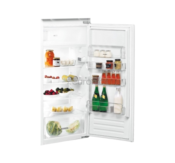 Whirlpool, 189 L, height 122 cm - Built-in refrigerator