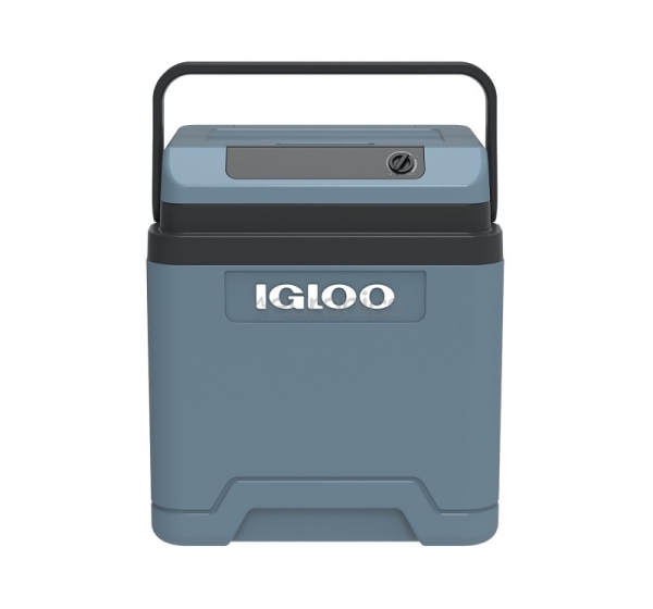 Car fridge Igloo 26 L, AC/DC, 12/230 V, blue