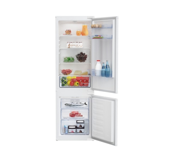 Beko BCHA275K41SN fridge-freezer Built-in 262 L E White