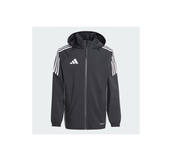 Kurtka męska adidas Tiro 24 Rain czarno-biała IJ7390 L