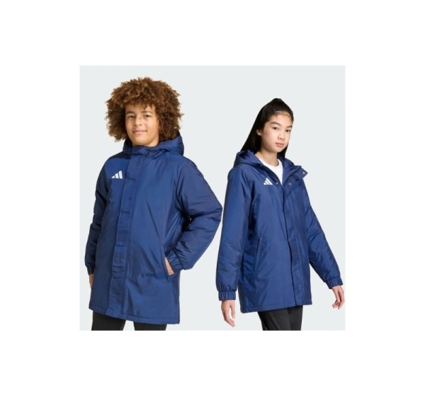 Kurtka dla dzieci adidas Entrada 26 Stadium granatowa JZ6667 164cm