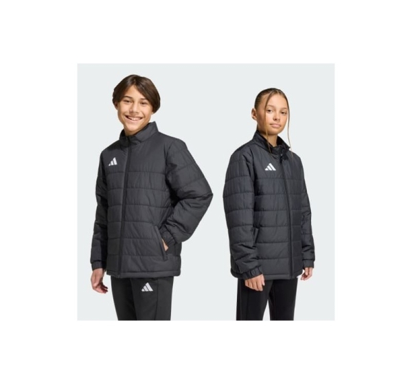 Kurtka dla dzieci adidas Entrada 26 Light czarna JZ9124 152cm