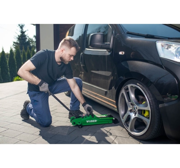 Low-profile car jack 80–375 mm 2.5 t W22002 WUBER