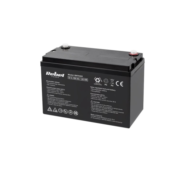 Gel battery Rebel 12V 100Ah
