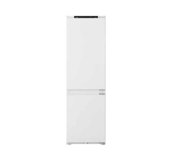 Gorenje Integrerat kyl /frysskåp med NoFrost DualAdvance för frostfri förvaring och separat luftcirkulation i kyl och frysdelen. CrispZone hjälper till att hålla frukt och grönsaker färska längre, medan SuperCool säkerställer snabb nedkylning efter inköp.