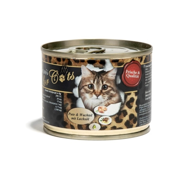 O’CANIS Turkey, quail, and salmon - wet cat food - 200g