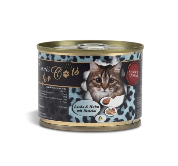 O’CANIS Chicken with salmon - wet cat food - 200g