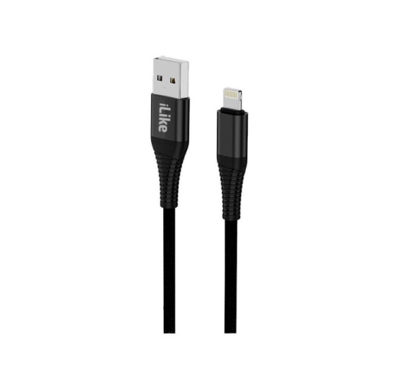 iLike -  iLike Charging Cable for lightning devices CCI01 Black