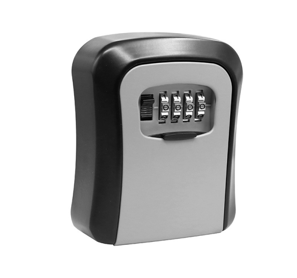 Tracer 47647 Key Box Key Safe, Black/Steel