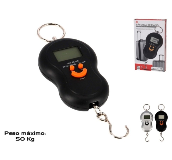 Digital Scales Gerimport, 2 × AAA, 3 V, 7 × 3 × 21 cm, min. 50 g – max. 50 kg