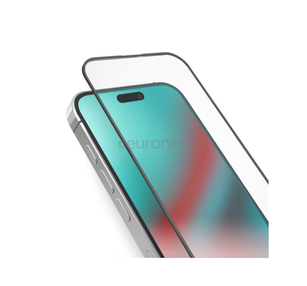 SBS Full Cover Glass Screen Protector, iPhone 15 Pro Max, transparent - Screen protector