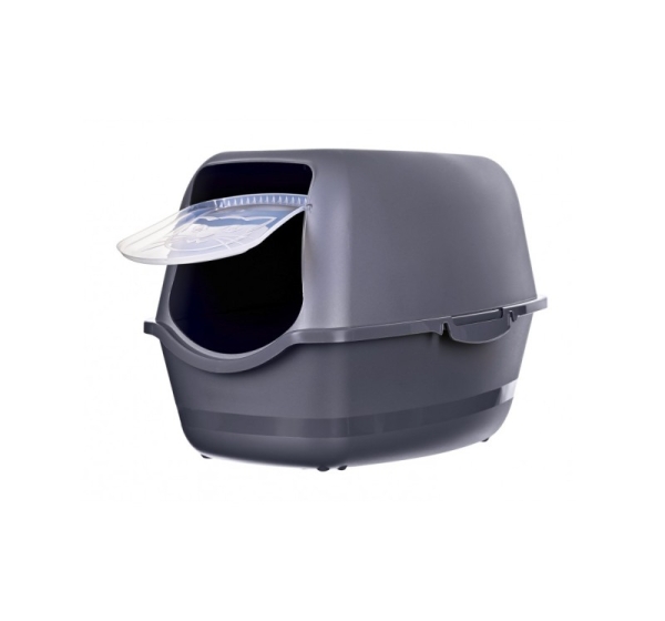 DIAMENTIQ BAYA anthracite - cat litter box - 55,5 x 40 x 38,7 cm