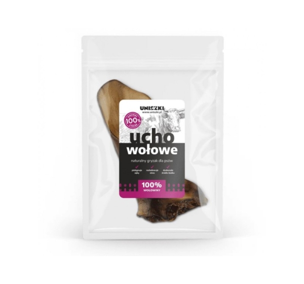 UNISZKI Medium Beef Ear - Dog Treat - 1 Piece