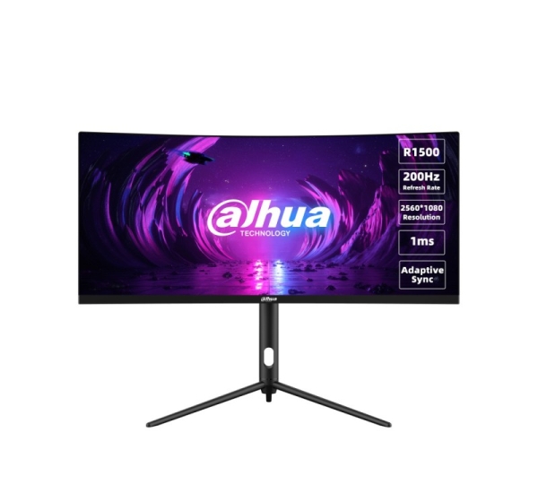 Dahua Technology LM30-E330CA computer monitor 76.2 cm (30") 2560 x 1080 pixels UltraWide Full HD LCD Black, Red