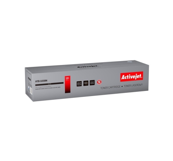 Activejet ATB-1030N Toner (replacement for Brother TN-1030 TN-1050; TN1030 TN1050 Supreme; 1000 pages; black)