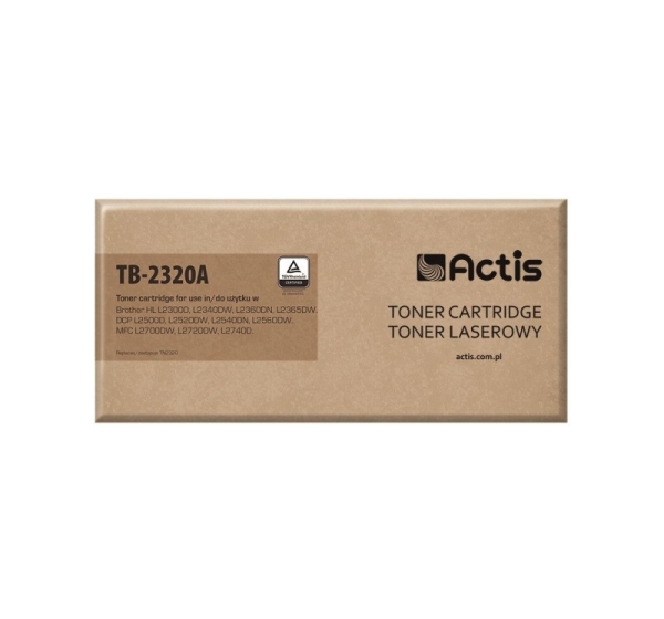 Actis TB-2320A Toner (replacement for Brother TN-2320, TN2320; Standard; 2600 pages; black)