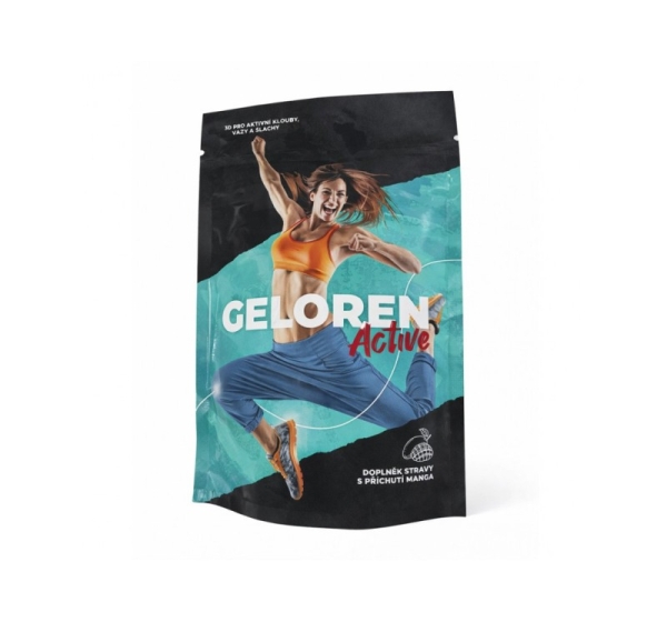 GELOREN Active Mango - gummies for humans for joints with collagen and vitamin c - 6 pcs