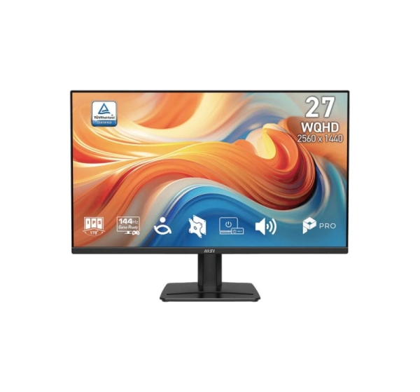MSI PRO MP275QDE E14 computer monitor 68.6 cm (27") 2560 x 1440 pixels Wide Quad HD LED Black