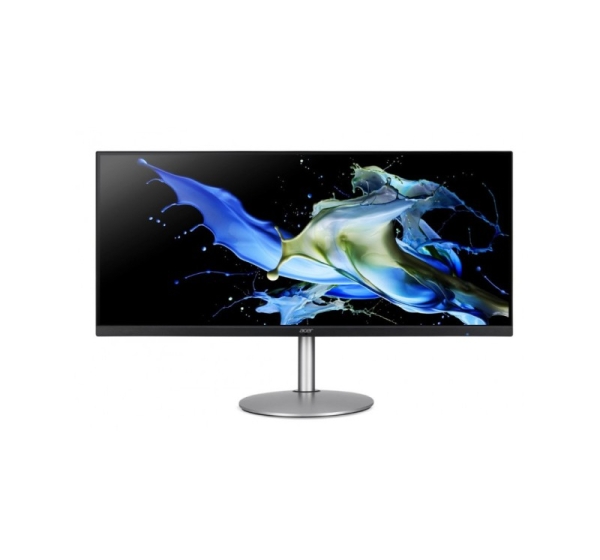 Acer CB342CU computer monitor 86.4 cm (34") 3440 x 1440 pixels UltraWide Quad HD LCD Black, Silver