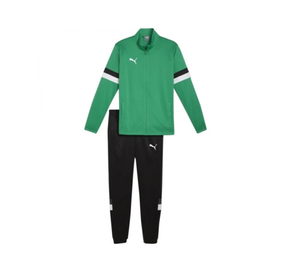 Dres męski Puma Team Rise zielono-czarny 658653 05 L