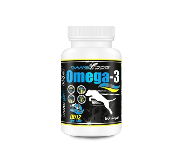 GAME DOG Omega-3 - supplements for dogs - 60 tablets
