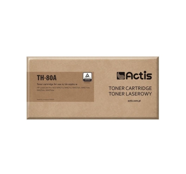Actis TH-80A Toner (replacement for HP 80A CF280A; Standard; 2700 pages; black)