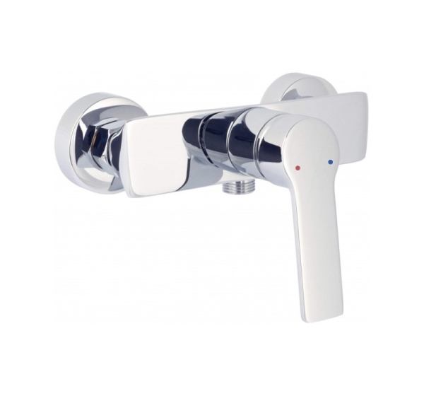 Wall-mounted shower mixer
