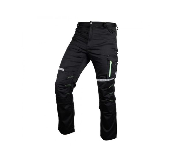 Spodnie robocze Mix&Match, czarne, rozmiar XXXL