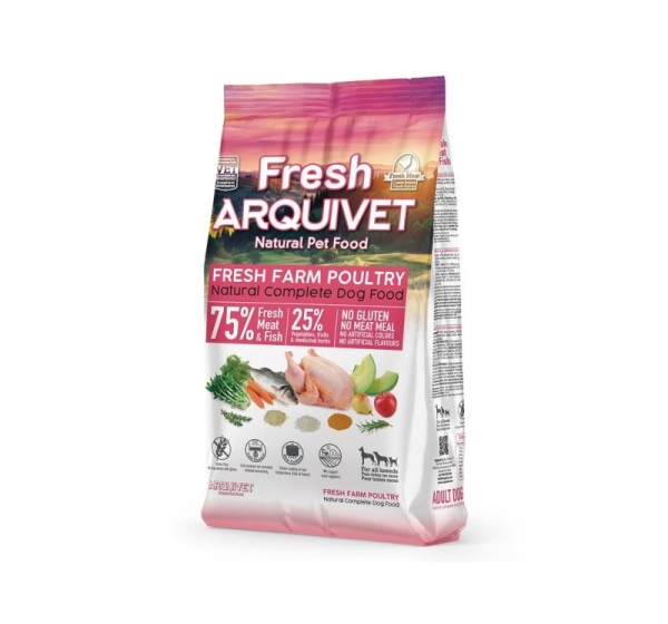 ARQUIVET Fresh Chicken and oceanic fish - dry dog food - 10 kg