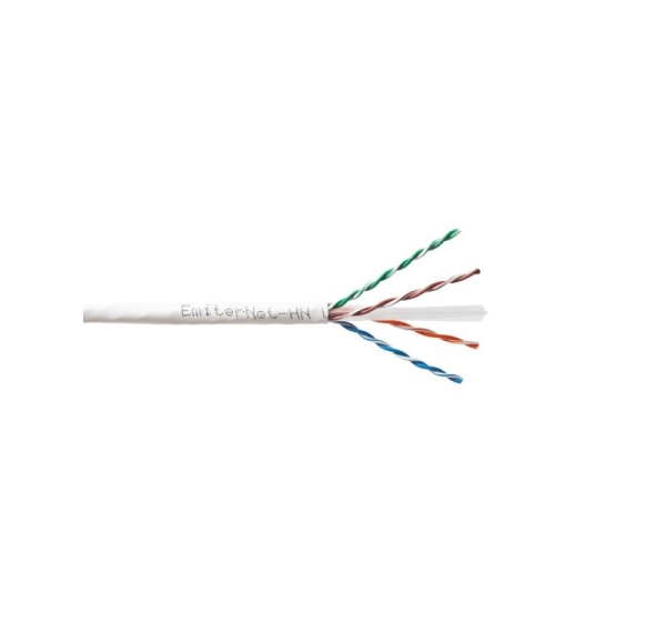Kabel Emiter Net UTP (U/UTP) kat.6 450MHz, drut 4x2x23AWG, LS0H
