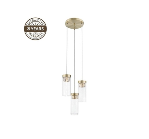 PENDANT LAMP PORTO 20101AB-3Y 3X25W G9
