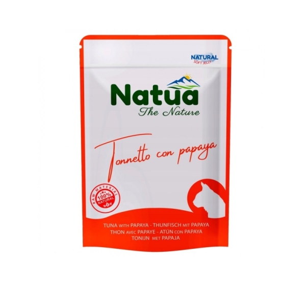 NATUA Mono tuna with papaya - wet cat food - 70g