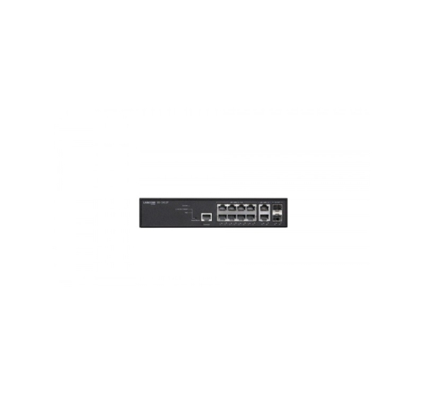 GS-2412P Managed L2+ Gigabit Ethernet (10/100/1000) Power over Ethernet (PoE) Black